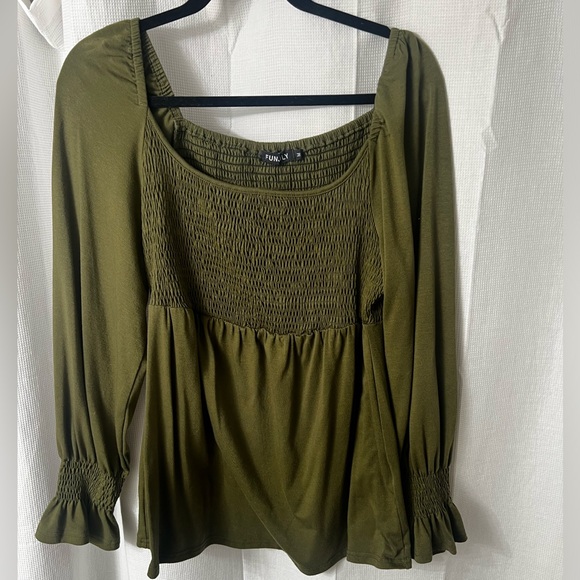 Medium maternity long sleeve top - Picture 4 of 4